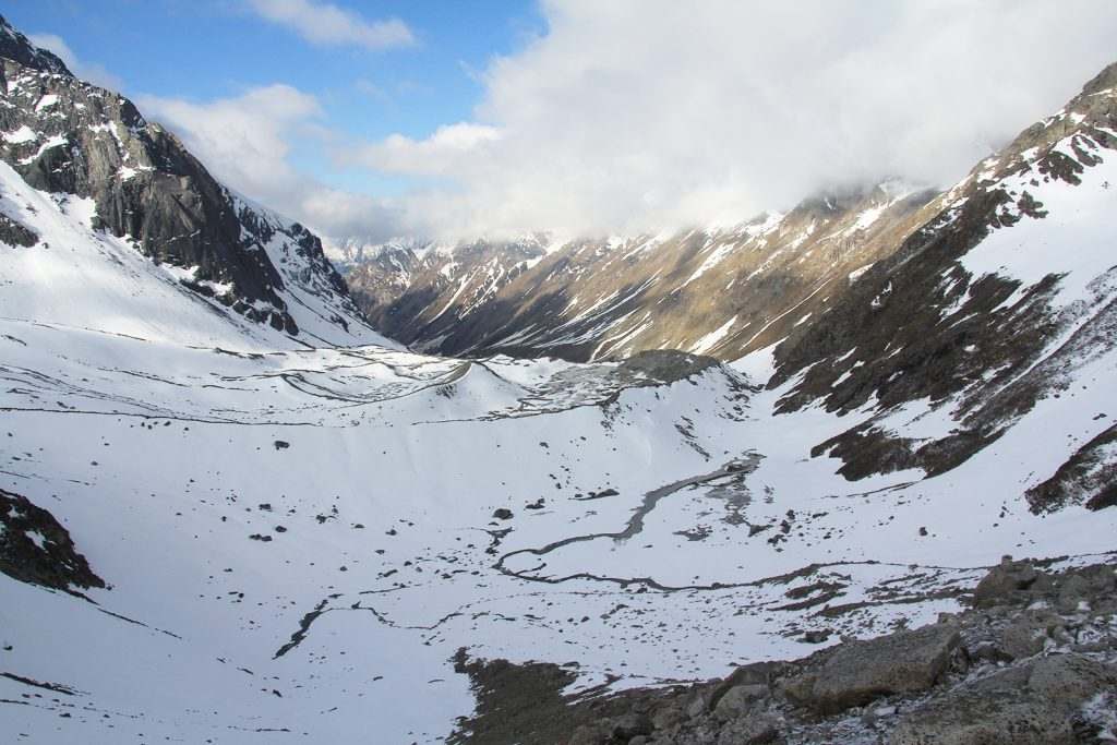 Himachal Pradesh Borasu Pass southern approach